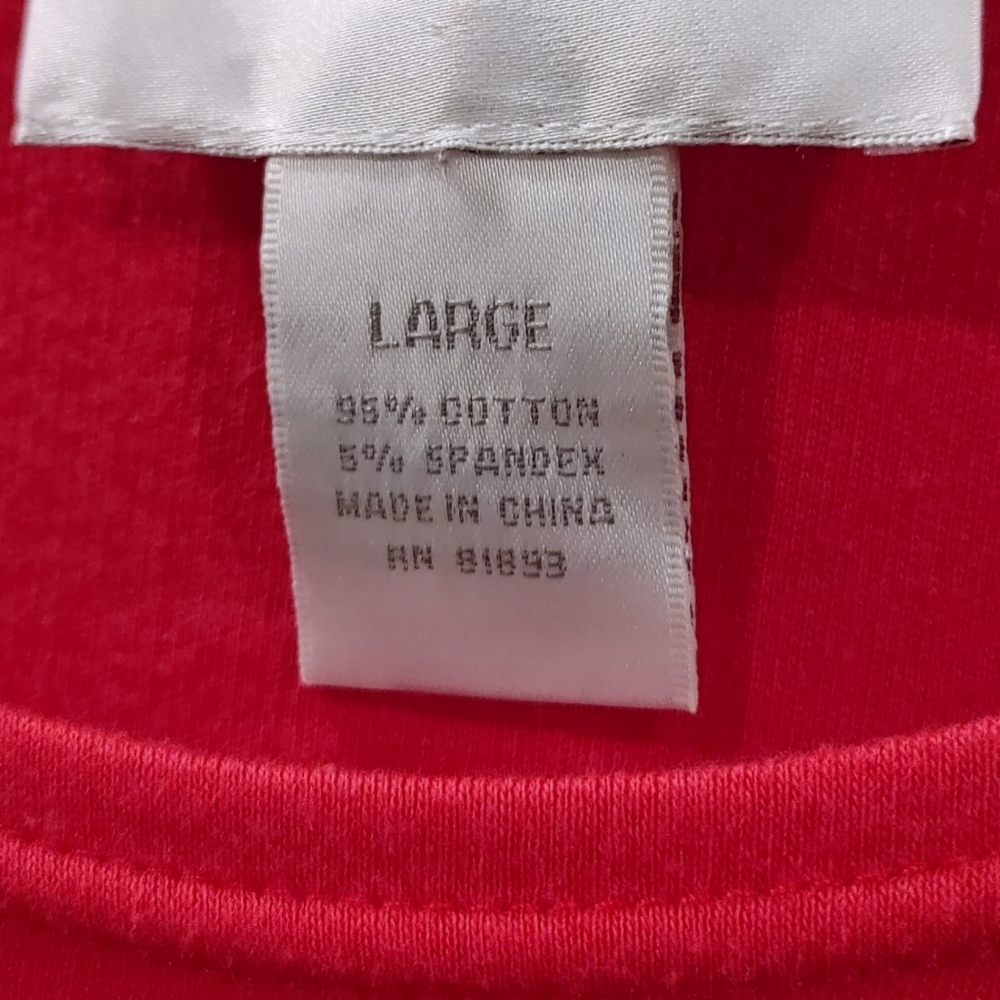 Vintage Sports Savy Red Embroidered Sleeveless Patchwork Maxi Dress Women Size L - Picture 5 of 7